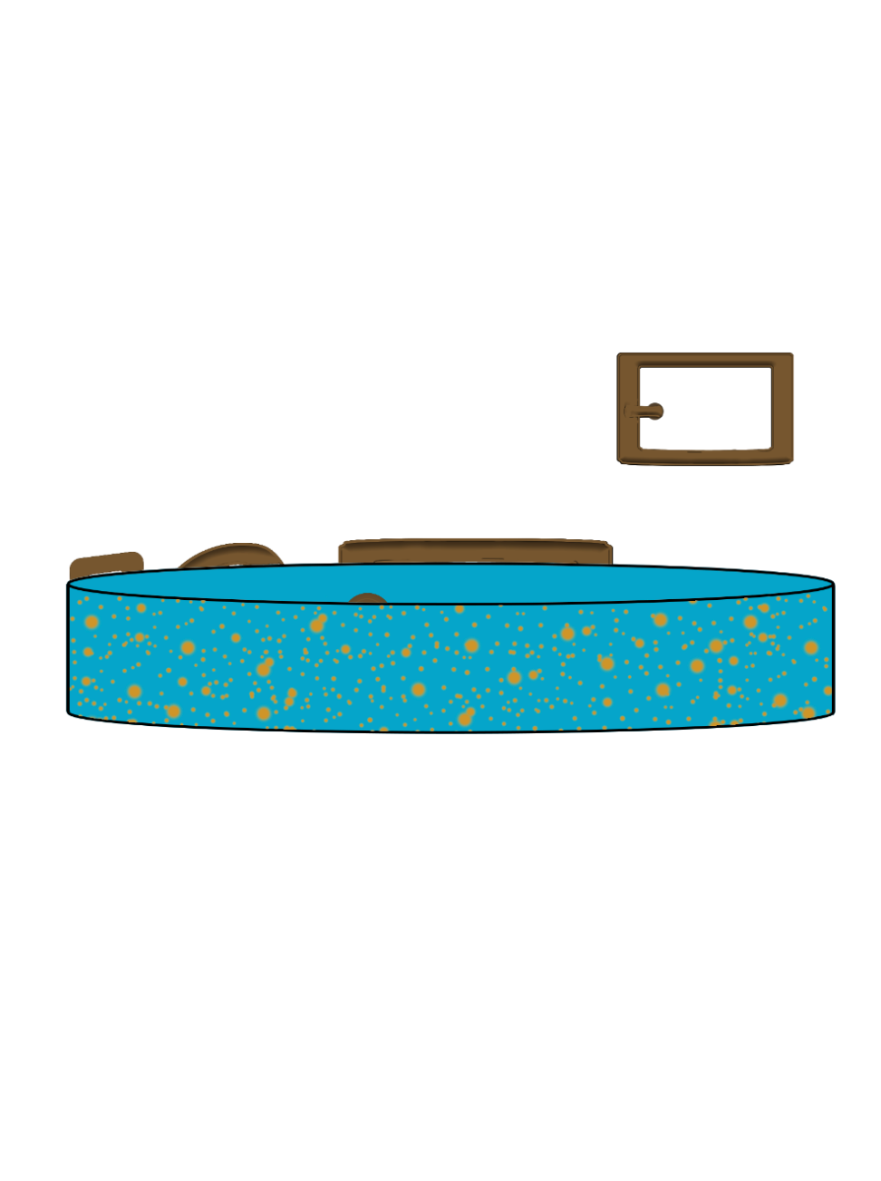 Lagune x Gold SS Explorer Collar (A)