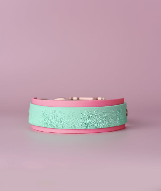 DYO Wildflower - Embossed Hound Collar