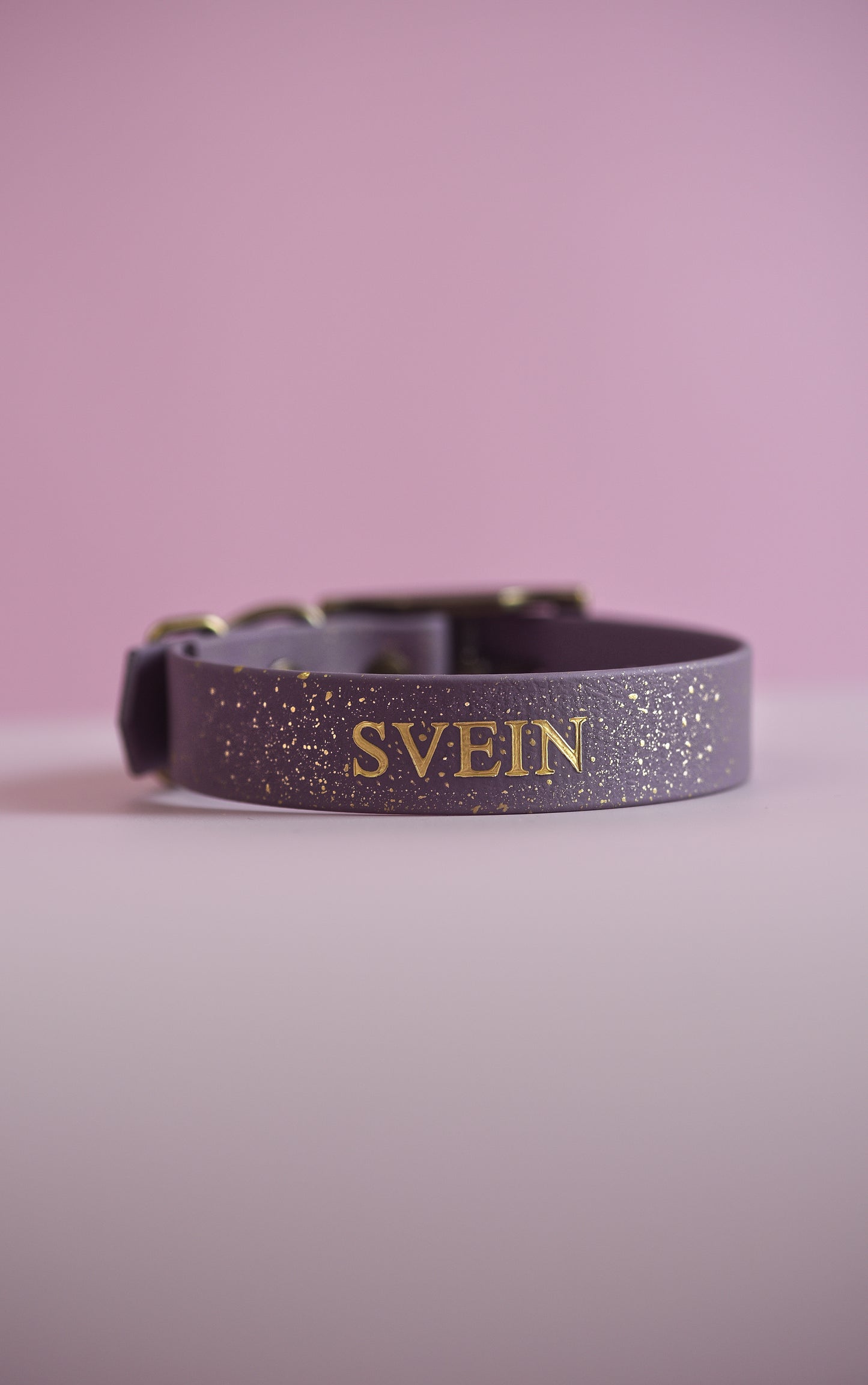 Name Embossed Speckled Stars Explorer Collar