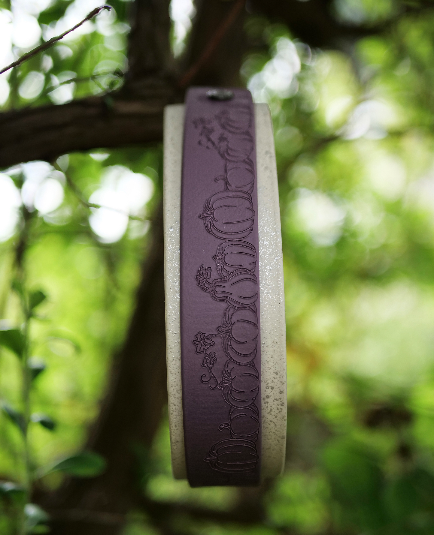 Pumpkin Patch - Embossed Hound Collar