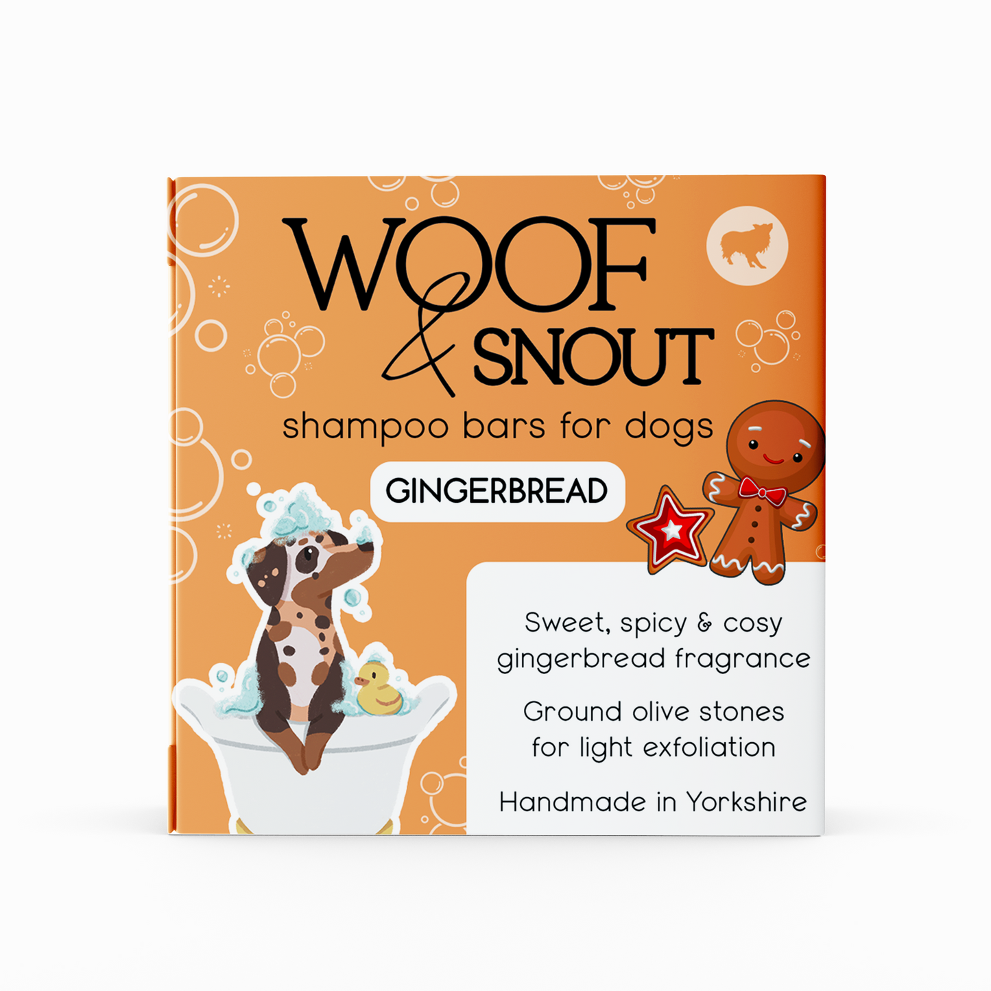 Gingerbread Dog Shampoo Bar