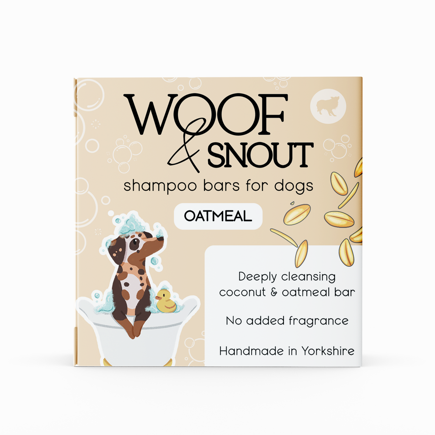 Oatmeal Dog Shampoo Bar