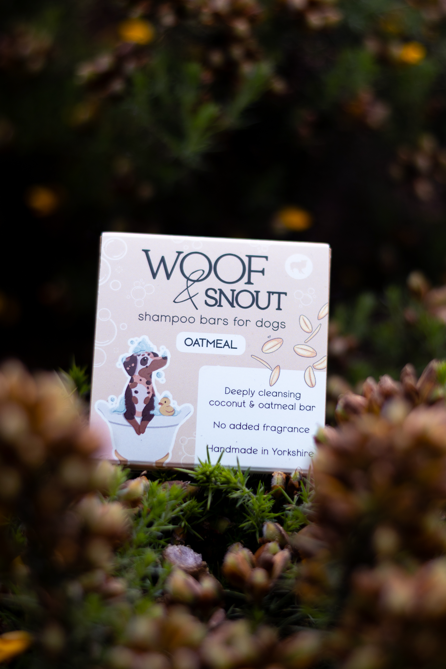 Oatmeal Dog Shampoo Bar
