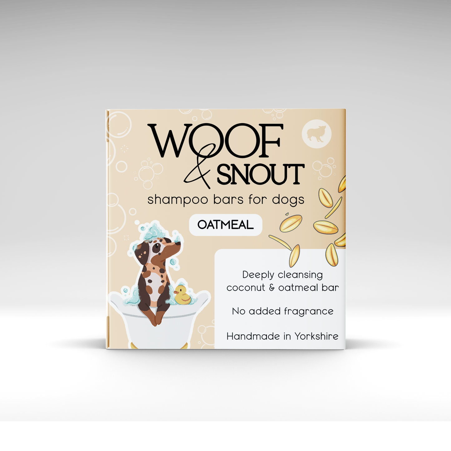 Oatmeal Dog Shampoo Bar