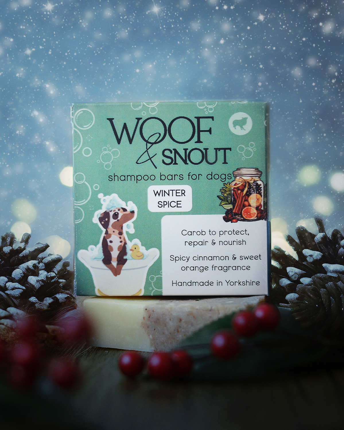 Winter Spice Dog Shampoo Bar