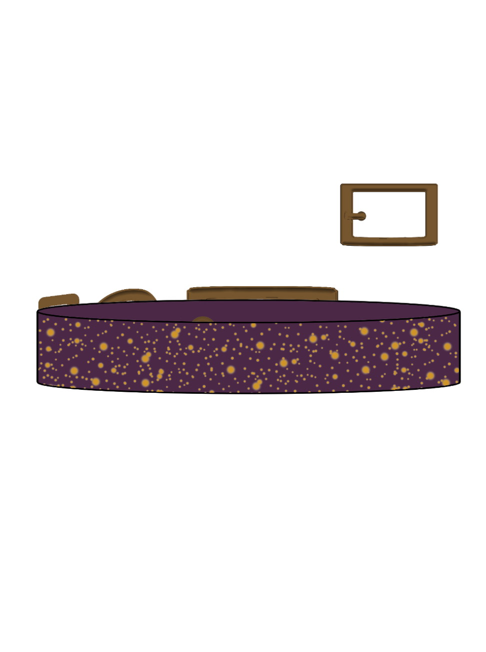 Elderberry x Gold SS Explorer Collar (A)