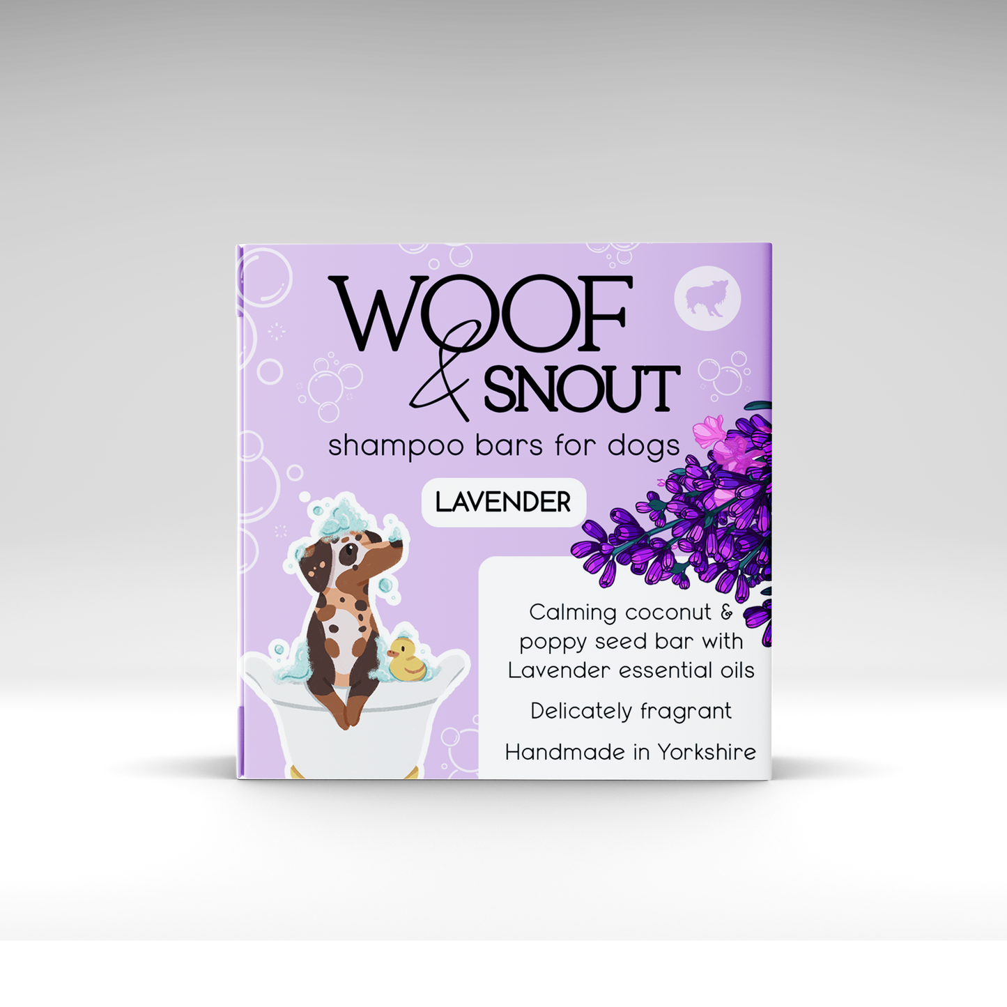 Lavender Dog Shampoo Bar