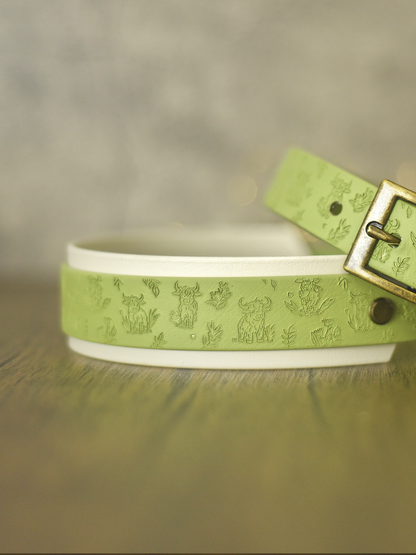 Bonnie Coo - Embossed Hound Collar