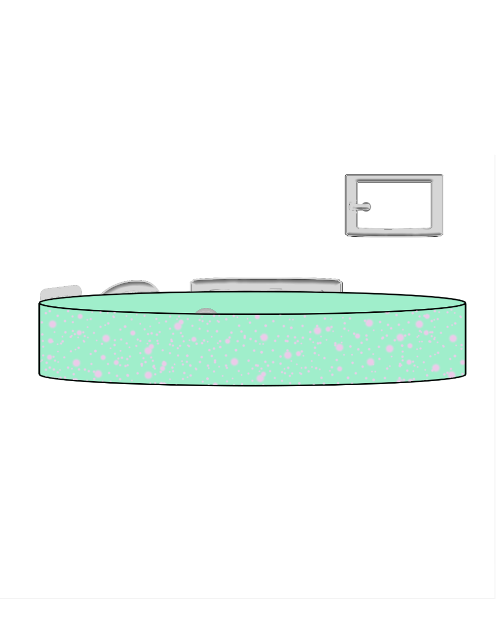 Mint Sea x Lilac SS Explorer Collar (S)