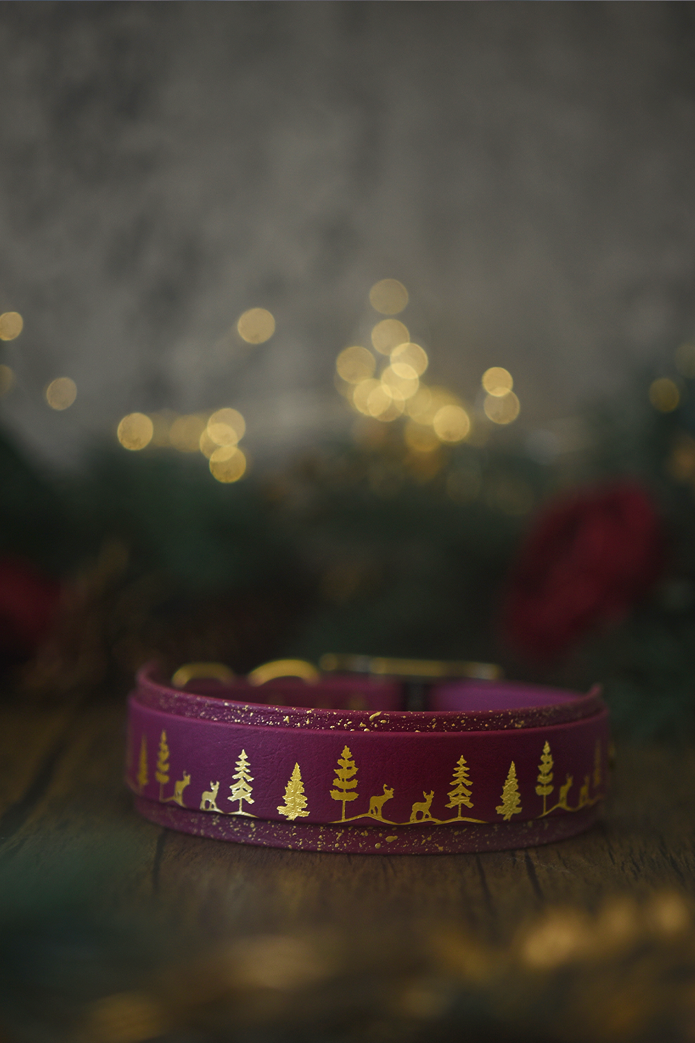 Fawn Hollow - Embossed Hound Collar