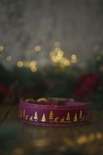 Fawn Hollow - Embossed Hound Collar