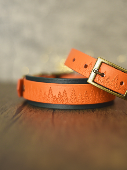Forest Haven (Ember Moors) - Embossed Hound Collar