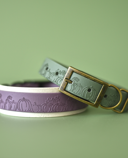 Pumpkin Patch  - Embossed Hound Collar