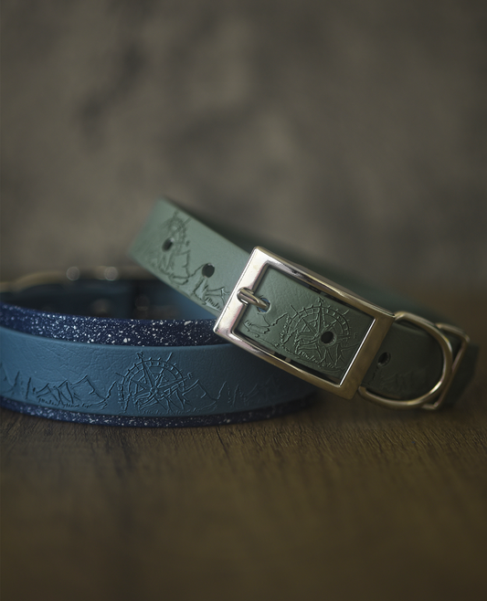 Wanderlust - Embossed Explorer Collar