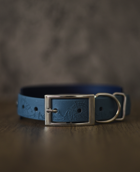 Wanderlust - Embossed Hound Collar