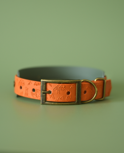 Foxes Glade - Embossed Hound Collar