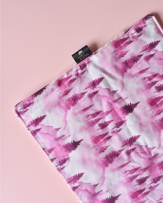 Pink Pines Bowl Mat