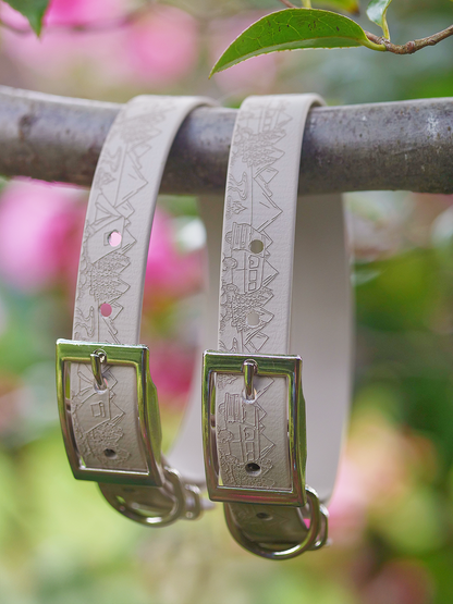 Into the Wilderness (Camping) - Embossed Explorer Collar