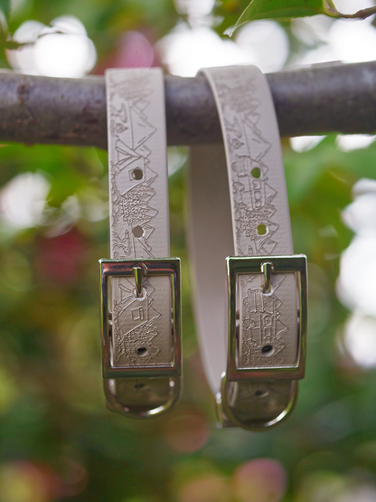Into the Wilderness (Camping) - Embossed Explorer Collar