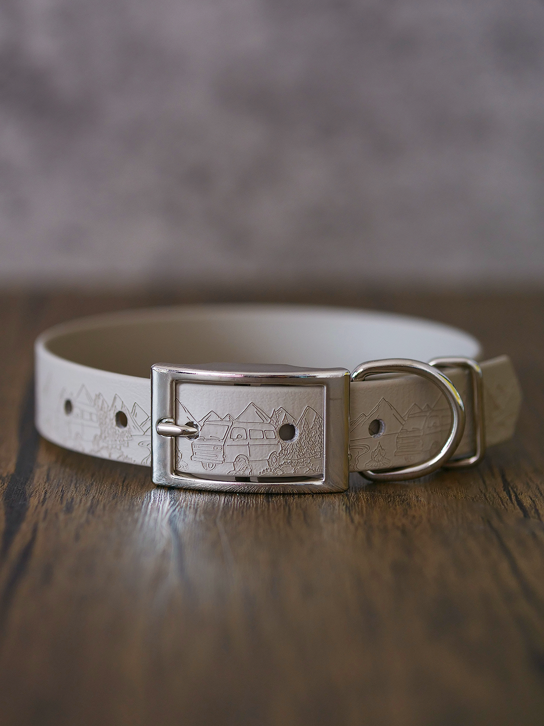 Into the Wilderness (Camping) - Embossed Explorer Collar