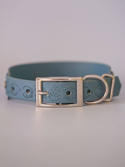 Lunar Moons - Embossed Hound Collar