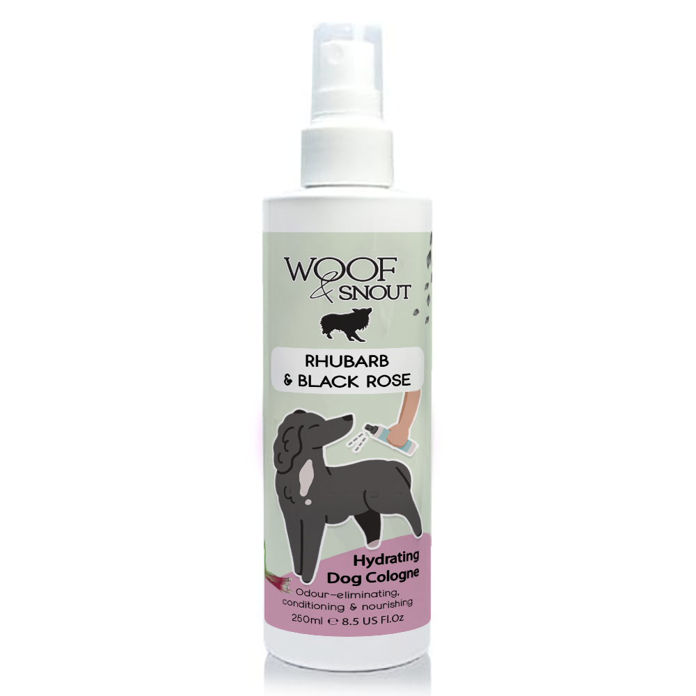 Rhubarb & Black Rose Hydrating Dog Spray