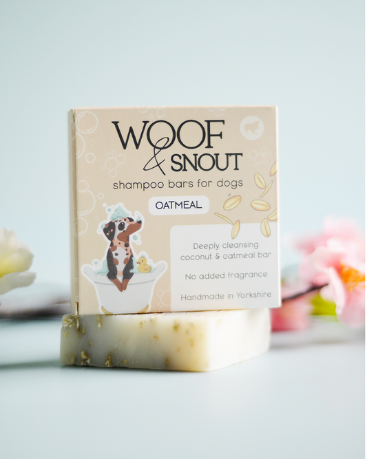 Oatmeal Dog Shampoo Bar