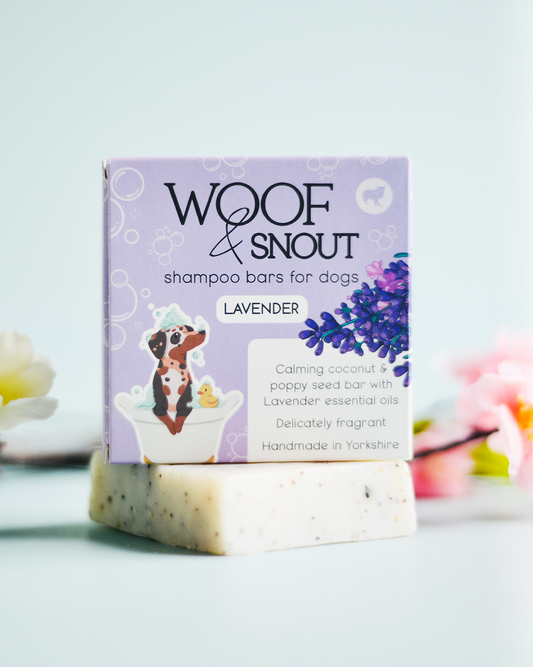 Lavender Dog Shampoo Bar