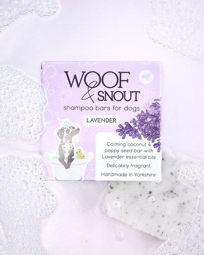 Lavender Dog Shampoo Bar