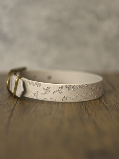 Fields and Feathers - Embossed Explorer Collar