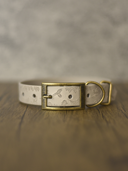Fields and Feathers - Embossed Explorer Collar