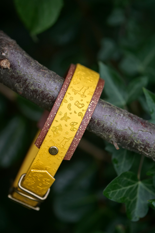 Christmas Cookie - Embossed Hound Collar