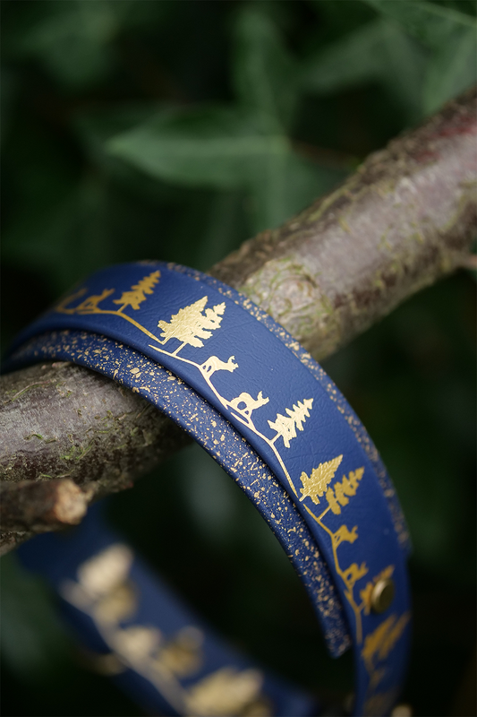 Fawn Hollow - Embossed Hound Collar