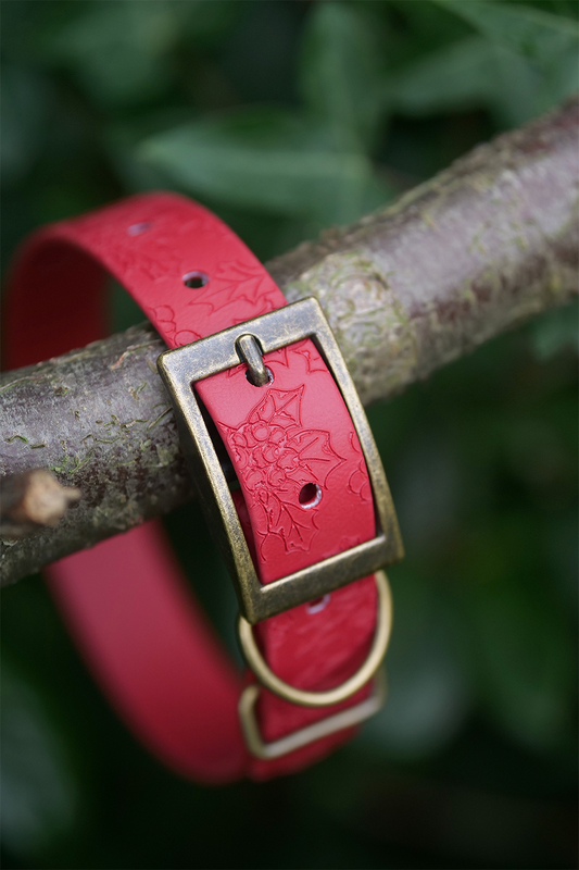Holly Bush - Embossed Explorer Collar