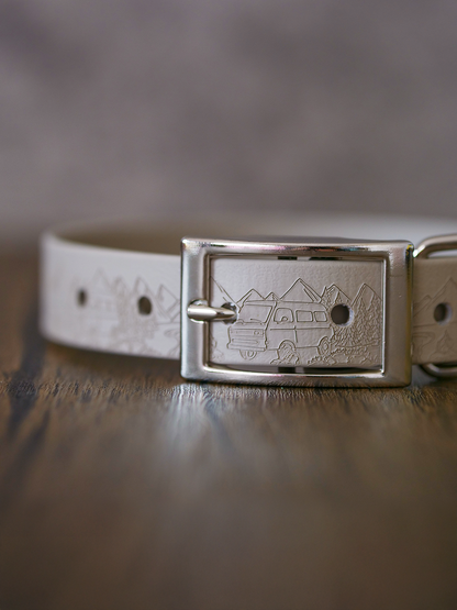 Into the Wilderness (Camping) - Embossed Explorer Collar