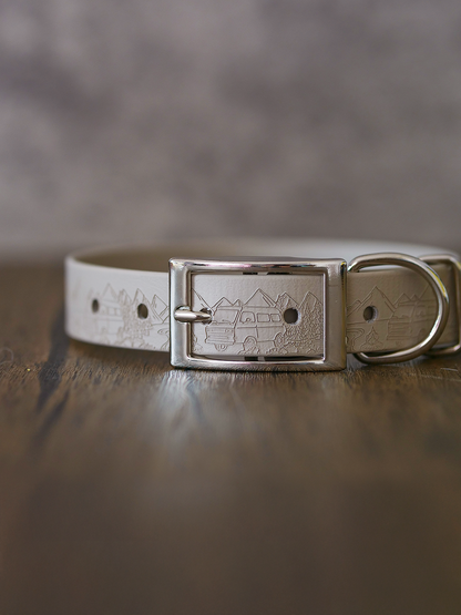 Into the Wilderness (Camping) - Embossed Explorer Collar