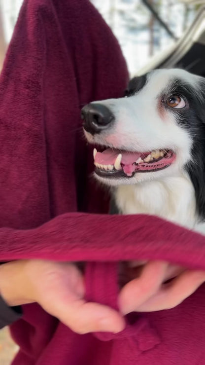 Mocha Luxury Dog Towel